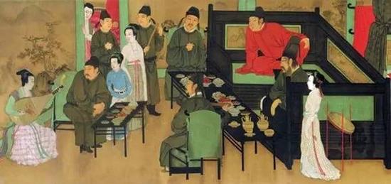 韩熙载夜宴图（局部）