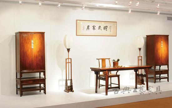 攻玉山房展览场景（图片提供：香港苏富比）