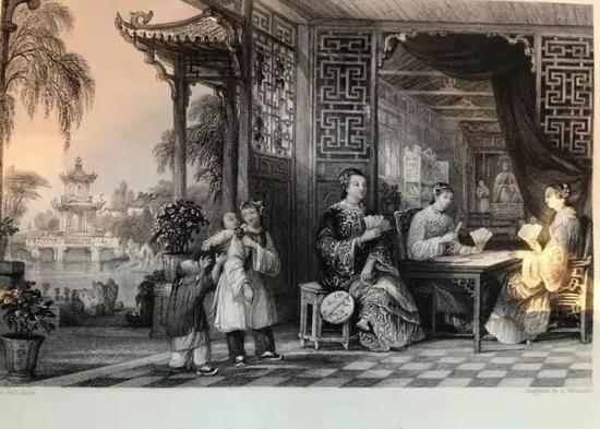 1843年英国伦敦出版《中国风貌》