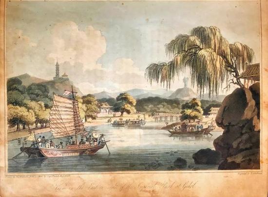 1812年《英国使团访华实录》—承德避暑山庄湖光山色