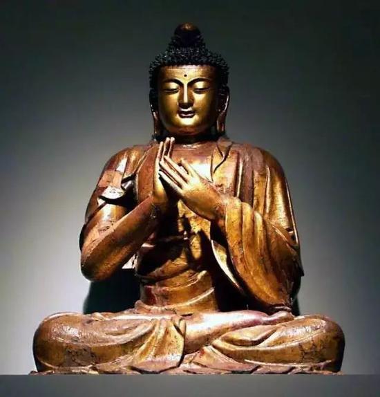 明 京工汉藏风格说法佛 加拿大格林堡博物馆藏