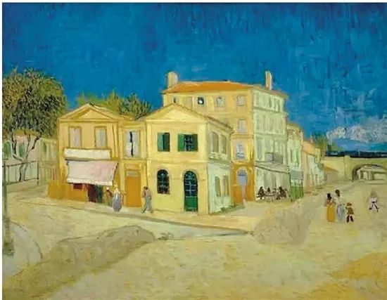 绿窗户的黄色房屋，是凡·高在阿尔勒的住所