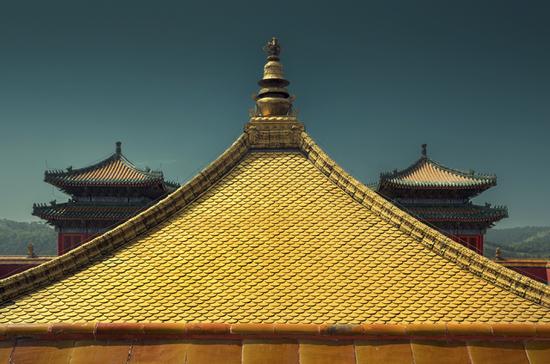 《金顶》 &nbsp;摄于河北承德