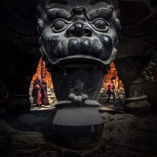 《殊途同归》 &nbsp;摄于山西五台山显通寺