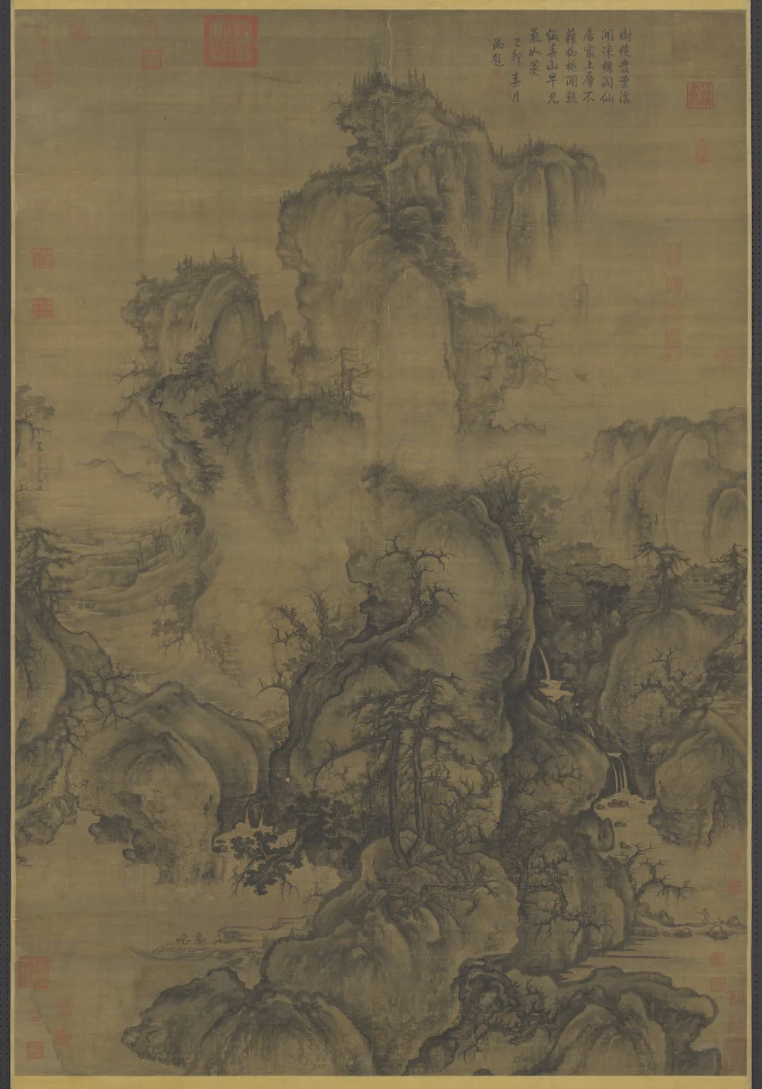  宋 &nbsp;郭熙 &nbsp;早春图&nbsp; &nbsp;台北故宫博物馆藏