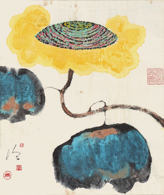 陈家冷 花卉（框）