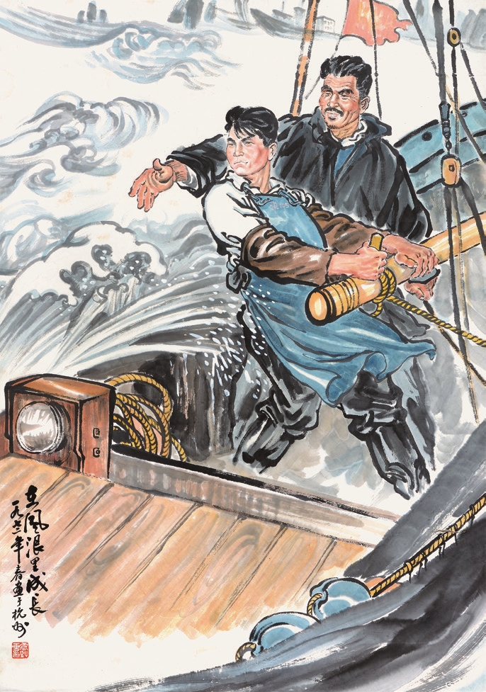 李震坚 东风浪里成长