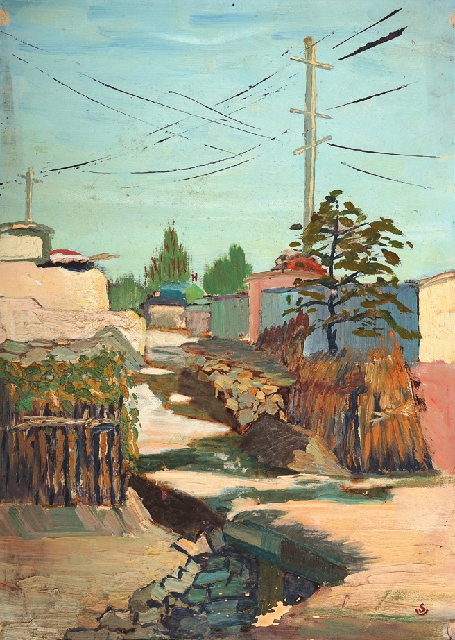 苏高礼 农村小景