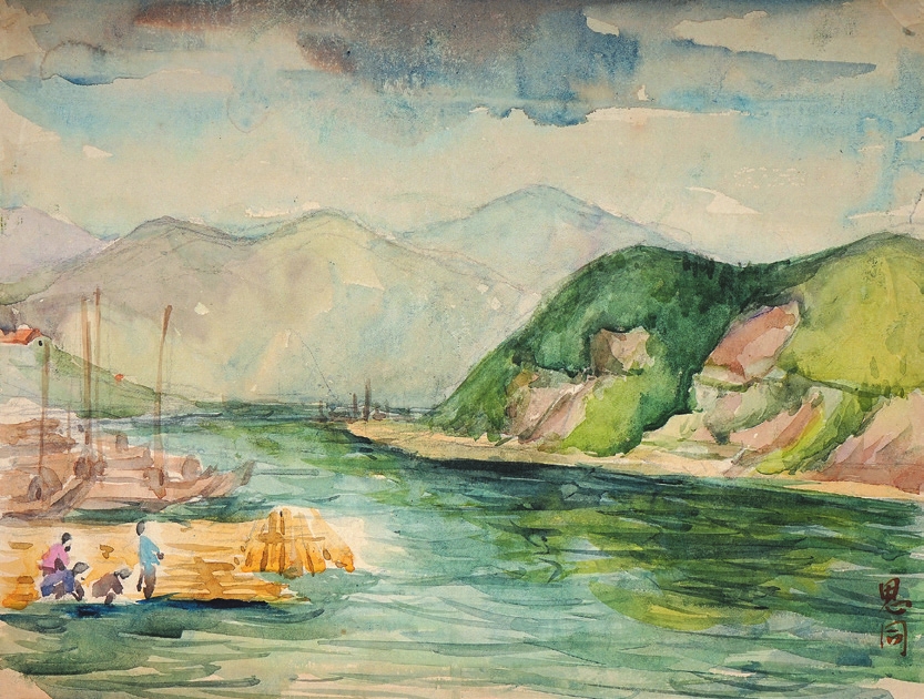 潘思同 山中港湾