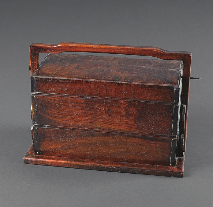 黄花梨提盒一件