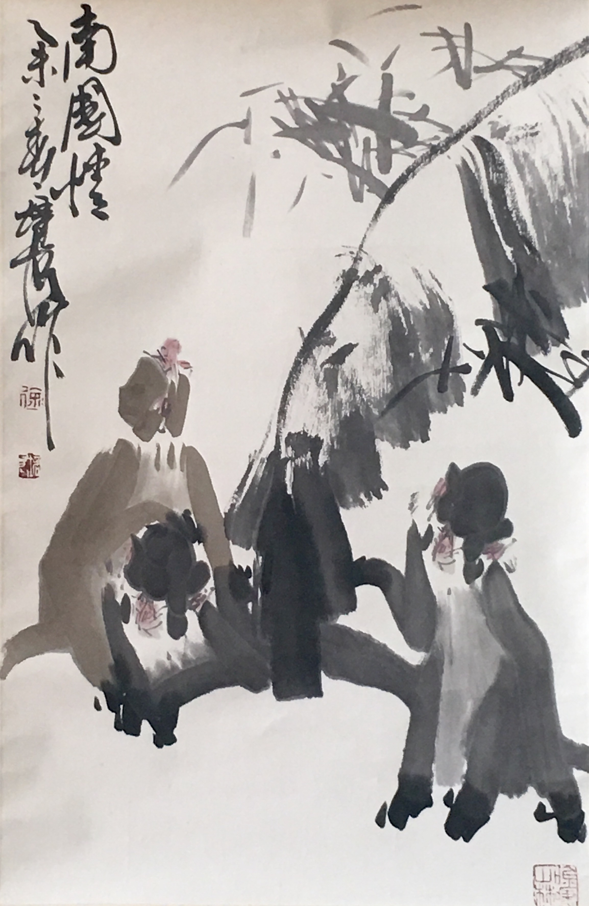 《花鸟》立轴-＂大匠艺魂＂2019迎新艺术品拍卖
