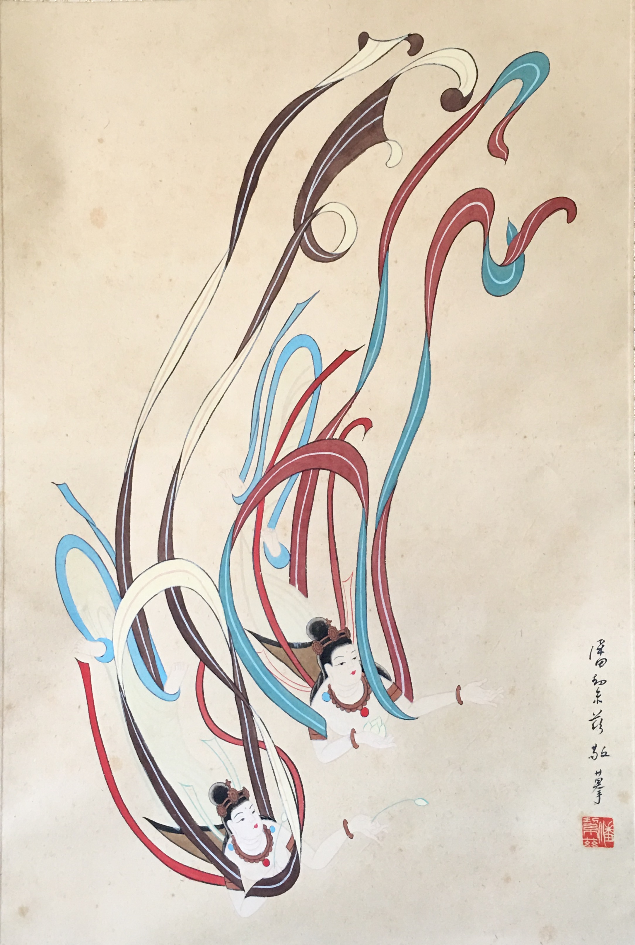 《人物》立轴-＂大匠艺魂＂2019迎新艺术品拍卖