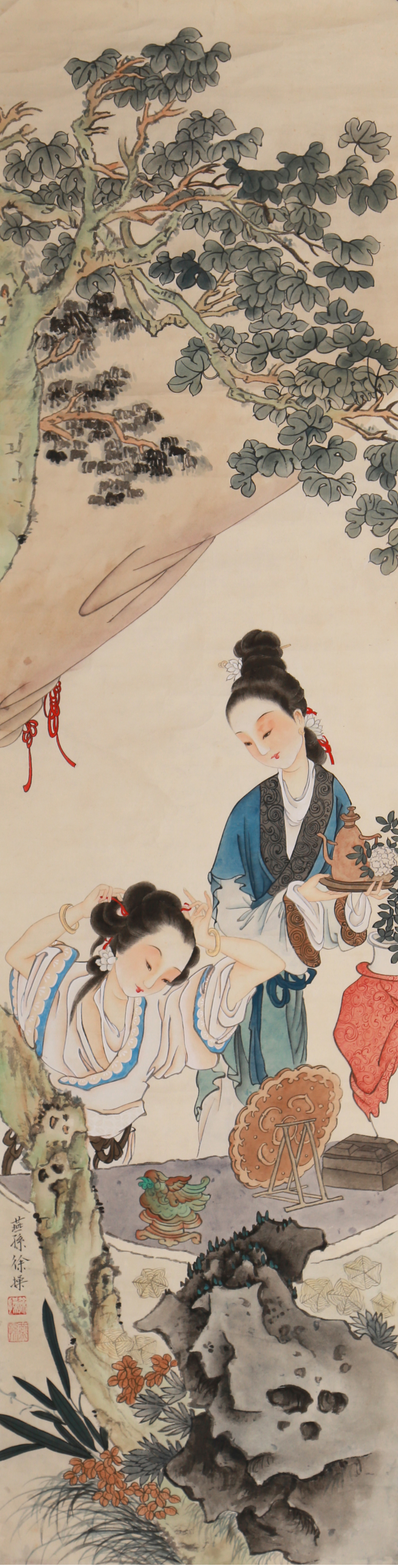 [207]徐操 仕女图