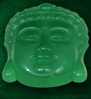 翡翠佛头 翡翠佛头
