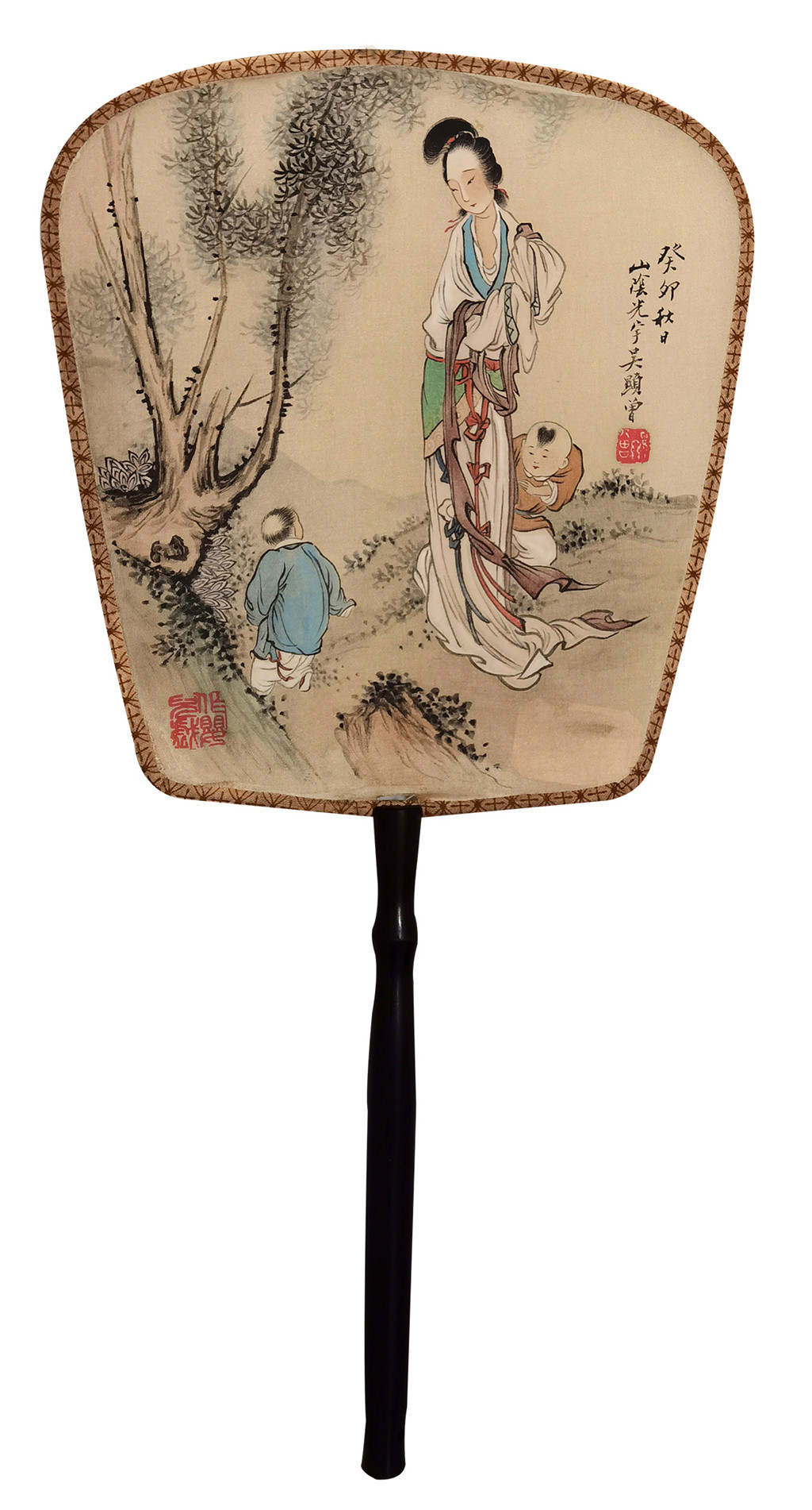 吴光宇    仕女成扇 