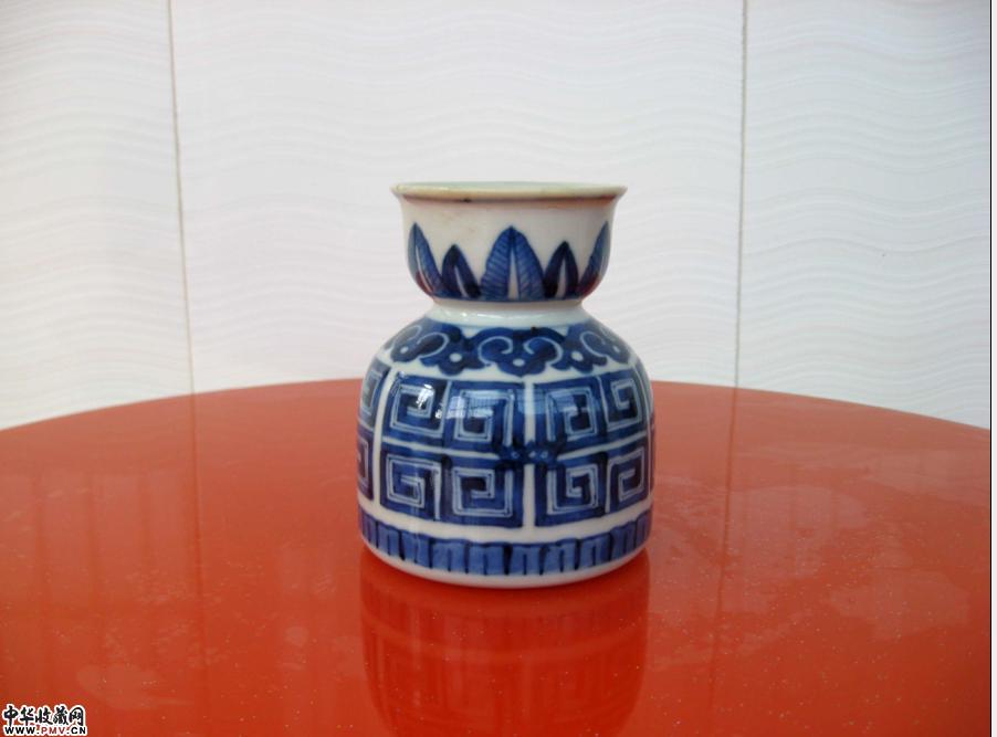 清道光青花马蹄盂