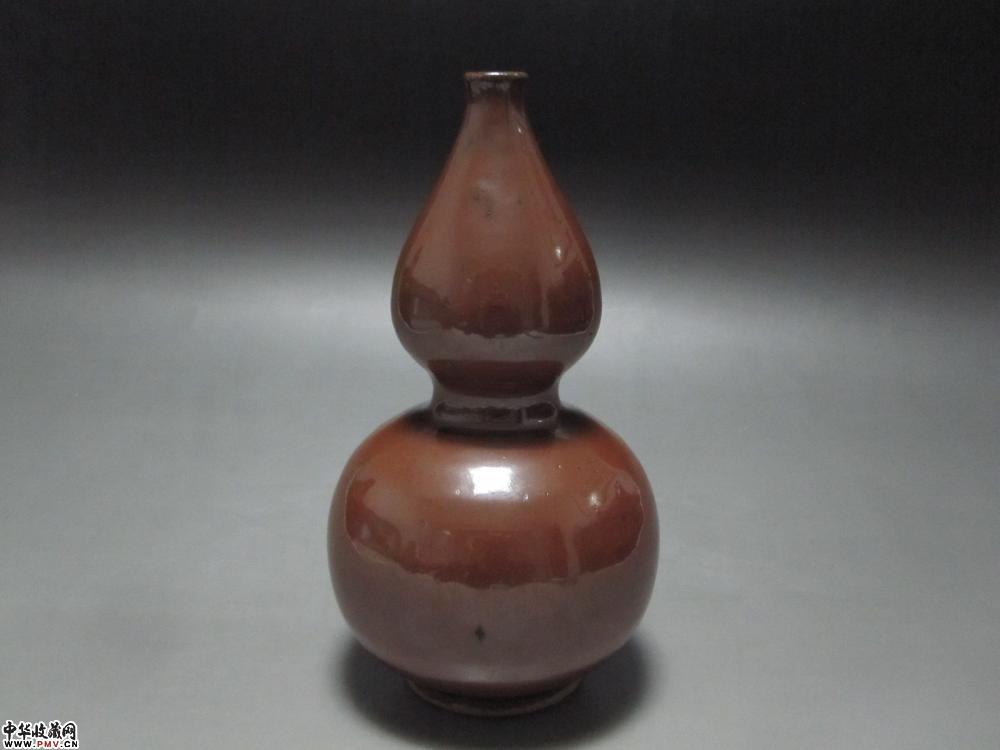 金 紫金釉葫芦瓶 金 紫金釉葫芦瓶