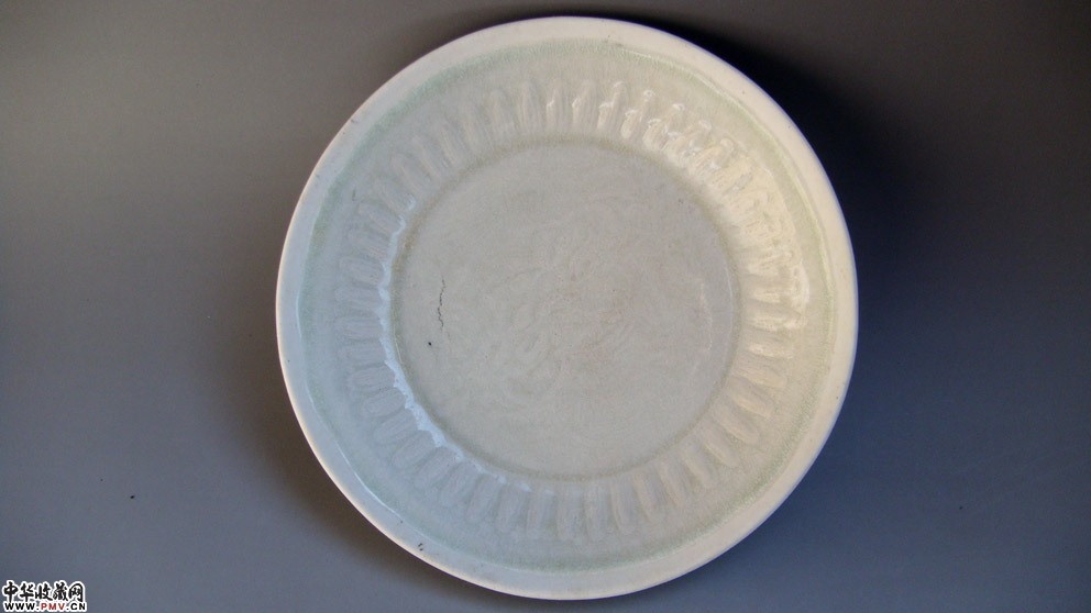 北宋影青印菊瓣纹洗 北宋影青印菊瓣纹洗