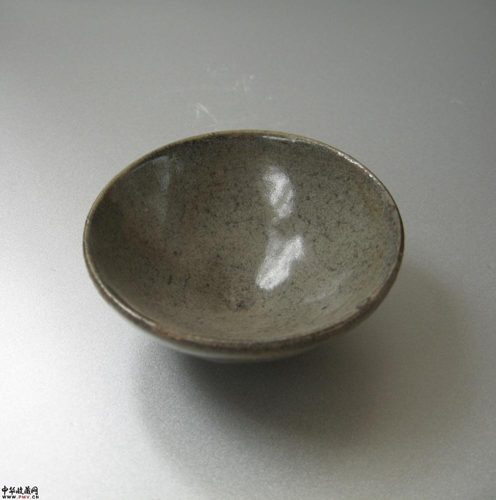 宋建窑灰皮釉小盏