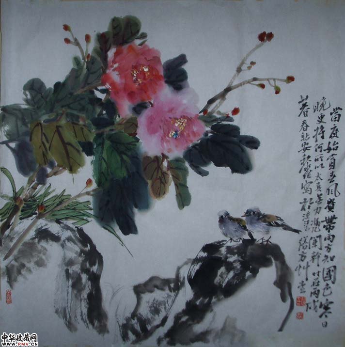 国色寒香图