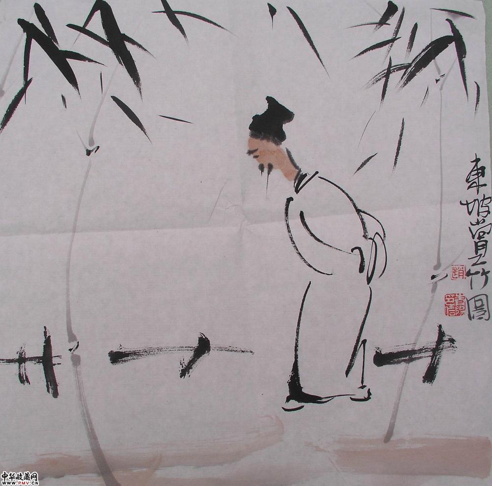 东坡赏竹