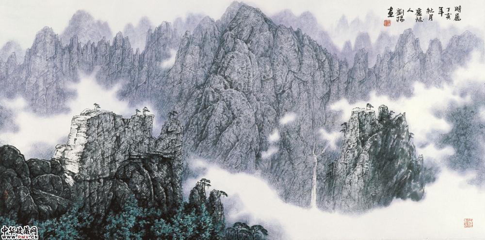 云雾群山