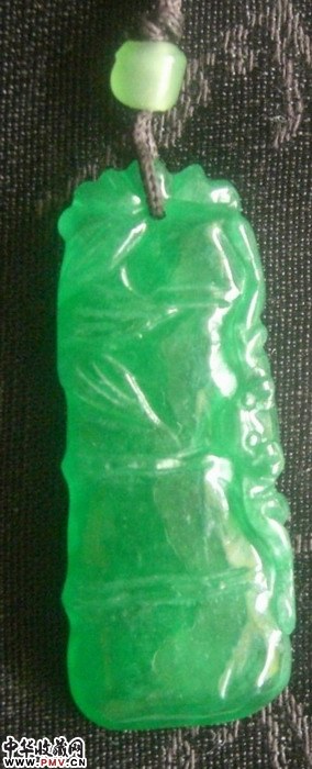 玻璃种翡翠福星高照挂件（已让）