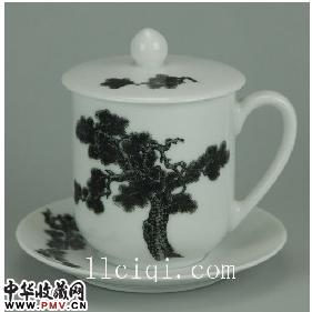 总理杯碟:超薄型,锦盒包装,人大常委杯带碟Ceramic Cup 总理杯碟:超薄型,锦盒包装,人大常委杯带碟Ceramic Cup
