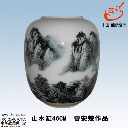 黔东风情山水缸H46CM-曾安楚作品