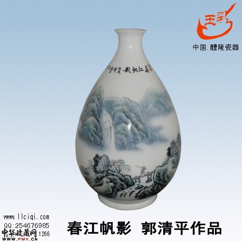春江帆影，丙戊年郭清平作品