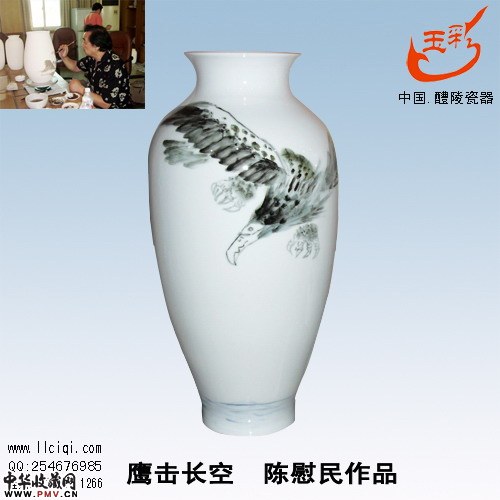 鹰击升空，陈慰民作品