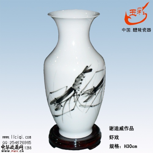 谢迪威作品 虾戏
