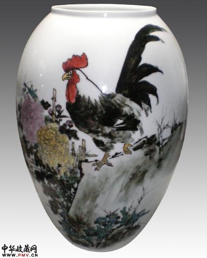 李日铭-金鸡闹菊42CM