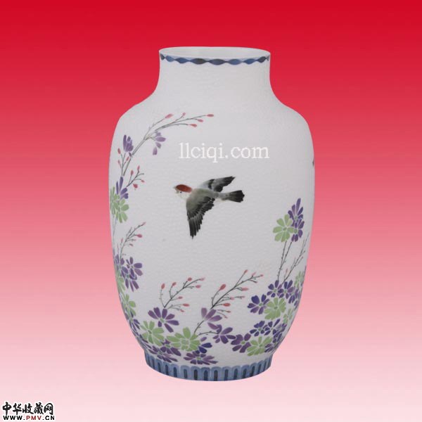 珍珠野菊（蓝）25CM，作者：彭玲