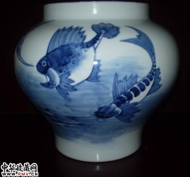 邓文科作品：年年有余，中国工艺美术大师作品