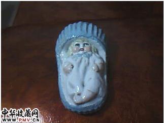 童娃娃筷挂，醴陵文革出口瓷