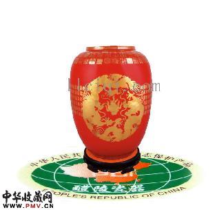 双龙戏珠罗汉招财缸，珍贵大厅家居装饰花瓶