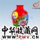 大口梅瓶鸣春中国红瓷，大红色瓷器 陈设的瑰宝 收藏的极品