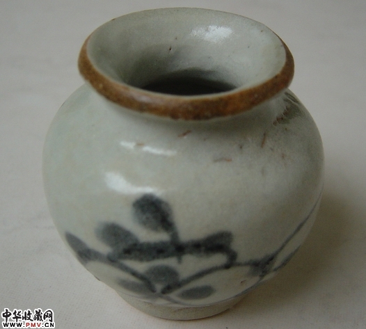 明小青花罐 4