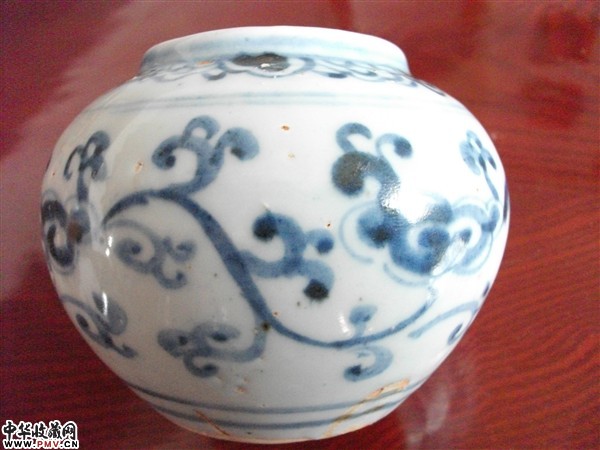 明代青花小罐