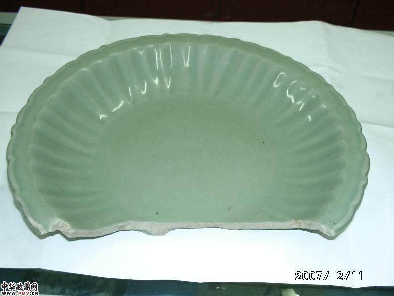 明龙泉窑盘-残 已售