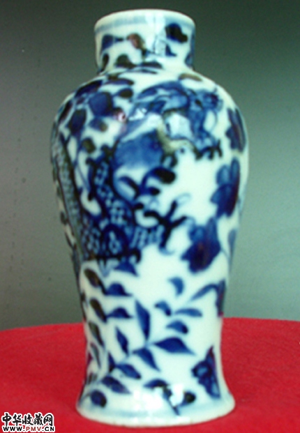 清*光绪青花龙纹瓶 清*光绪青花龙纹瓶