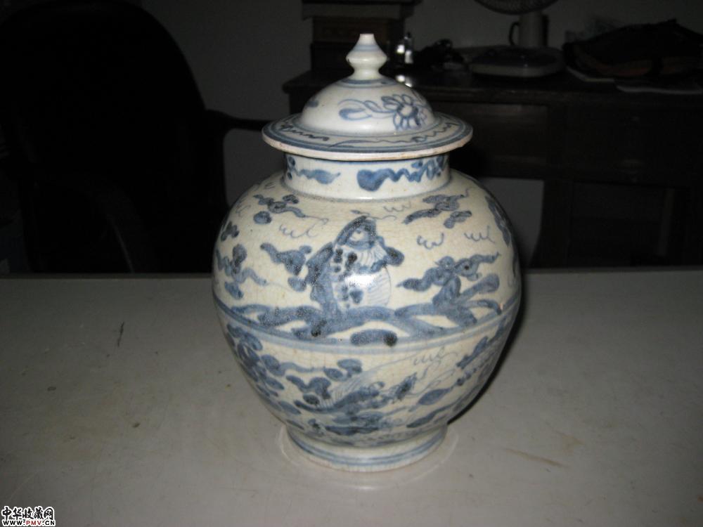 明代青花罐-----已售