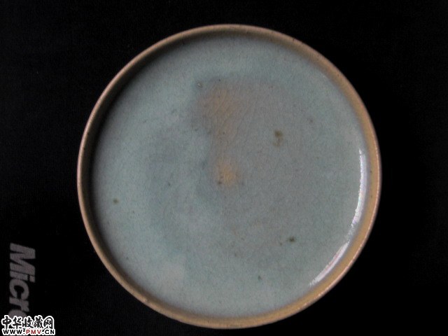 元天青釉钧瓷盘