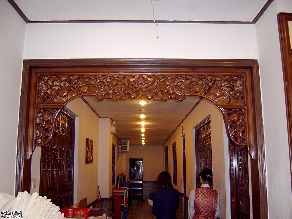 中式房间装饰通雕板