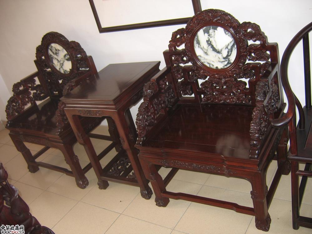 酸枝苏庄大椅3件／套