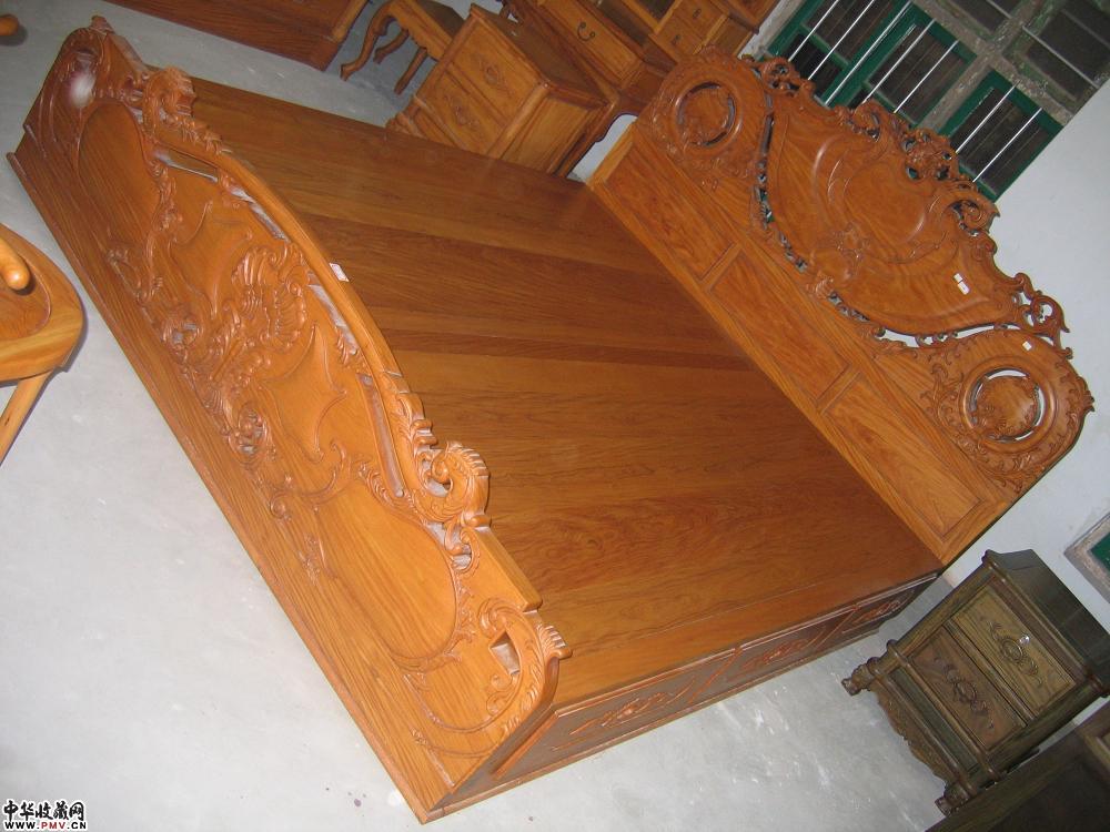 黄檀洋花大床3件／套