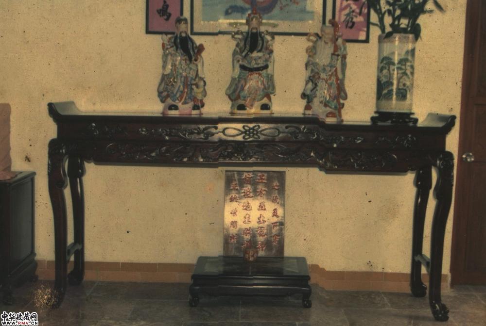 酸枝桡头长案台