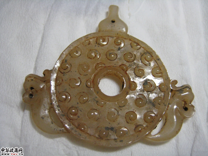 汉代出郭凤纹壁