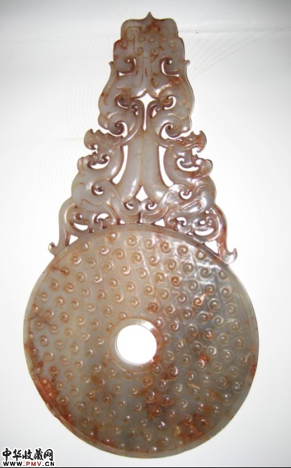 汉代双龙出郭璧